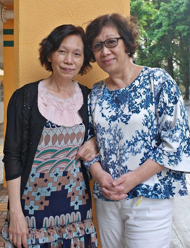 陳麗珍（左）與陳佩儀因參與會務而結成好朋友。