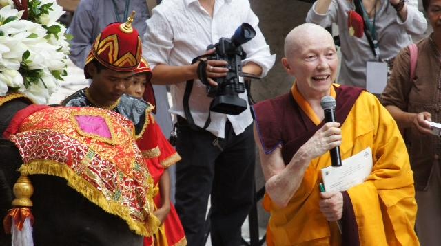 國際佛教善女人協會會長慧空法師（Karma Lekshe Tsomo）