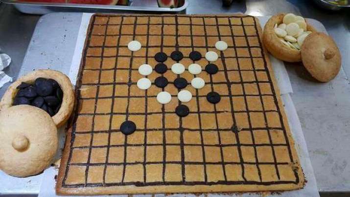 棋具式麵包之組合（圖：佛光大學）